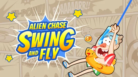 Alien Chase - Swing and Fly game Play Alien Chase - Swing and Fly game
