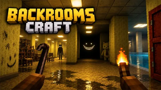 Backrooms Craft game Play Backrooms Craft game