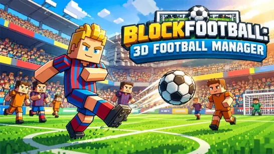 Blockfootball: 3D Football Manager game Play Blockfootball: 3D Football Manager game