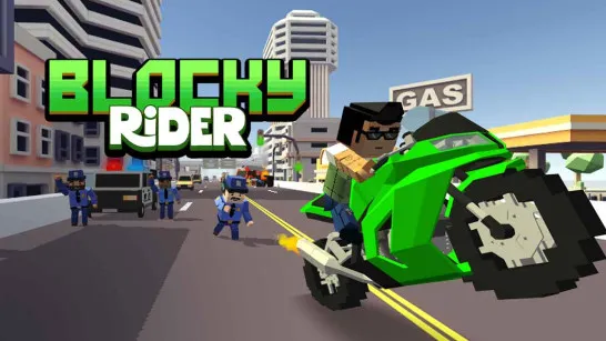 Blocky Rider game Play Blocky Rider game