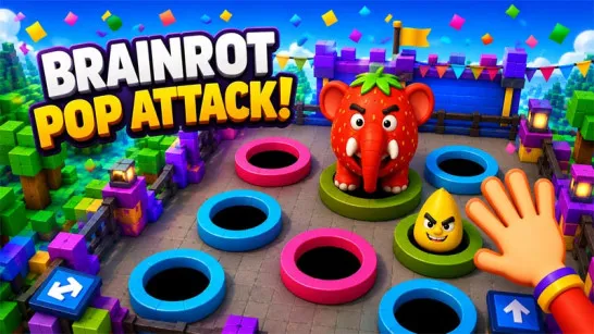 Play Brainrot Pop Attack game