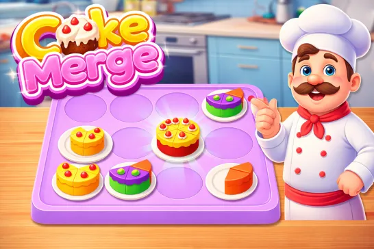 Cake Merge game Play Cake Merge game