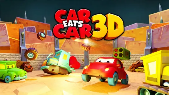 Play Car Eats Car 3D game