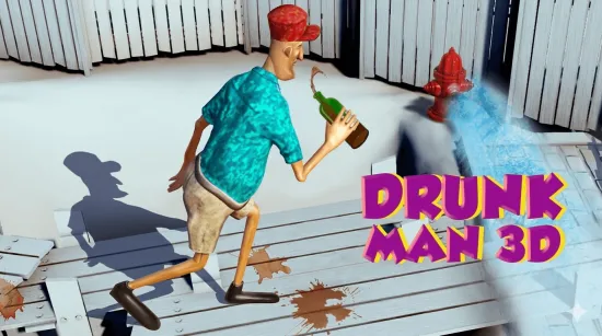 Drunk Man 3D game Play Drunk Man 3D game
