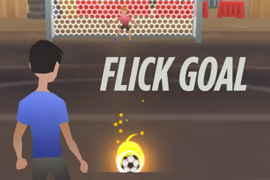 Flick Goal game Play Flick Goal game