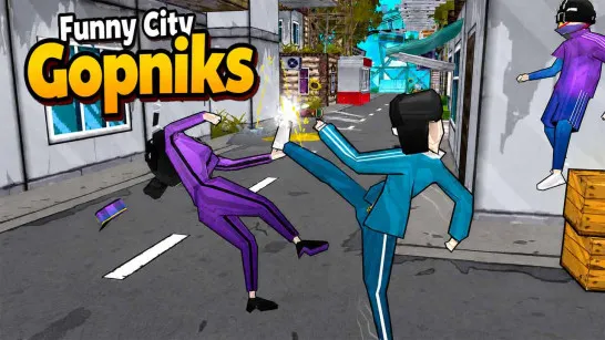 Play Funny City: Gopniks game