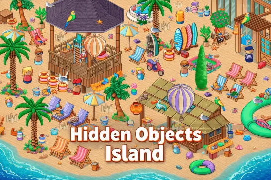 Play Hidden Objects Island game