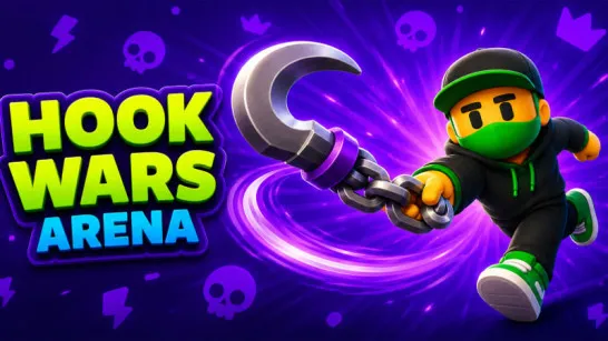 Hook Wars Arena game Play Hook Wars Arena game