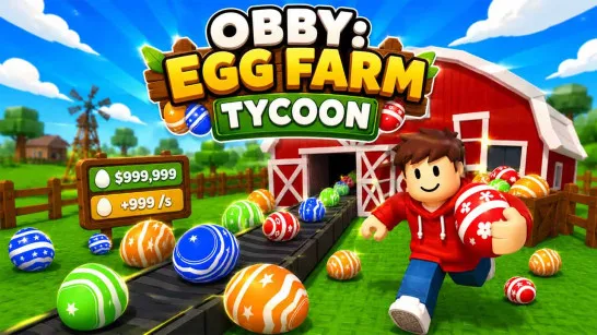 Obby: Egg Farm Tycoon game Play Obby: Egg Farm Tycoon game