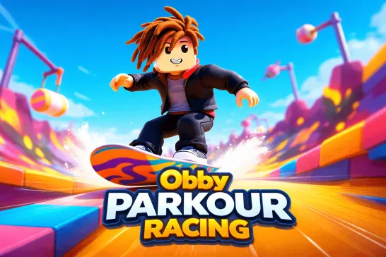 Play Obby Parkour Racing game