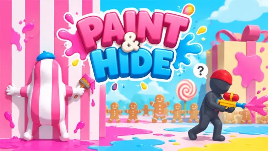Play Paint & Hide game