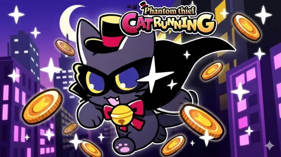 Phantom thief Cat Running game Play Phantom thief Cat Running game