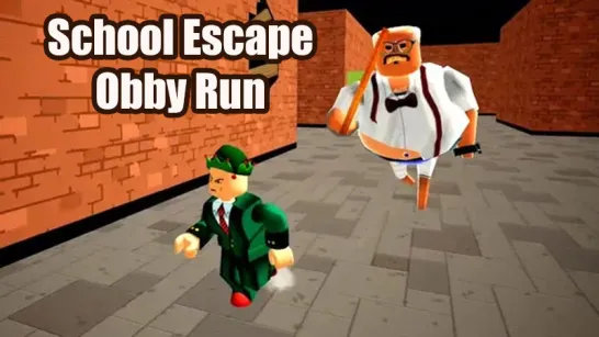 School Escape Obby Run image