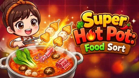 Play Super Hot Pot: Food Sort game