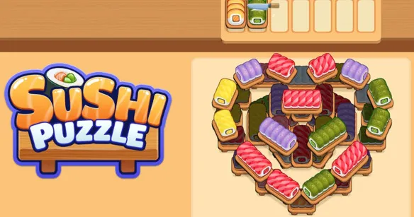 Sushi Puzzle game Play Sushi Puzzle game