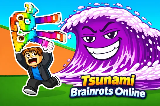 Play Tsunami Brainrots Online game