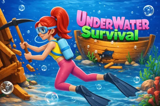 Underwater Survival game Play Underwater Survival game