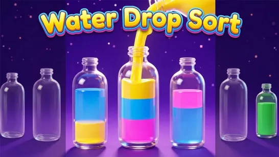 Water Drop Sort game Play Water Drop Sort game