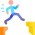 jumping icon