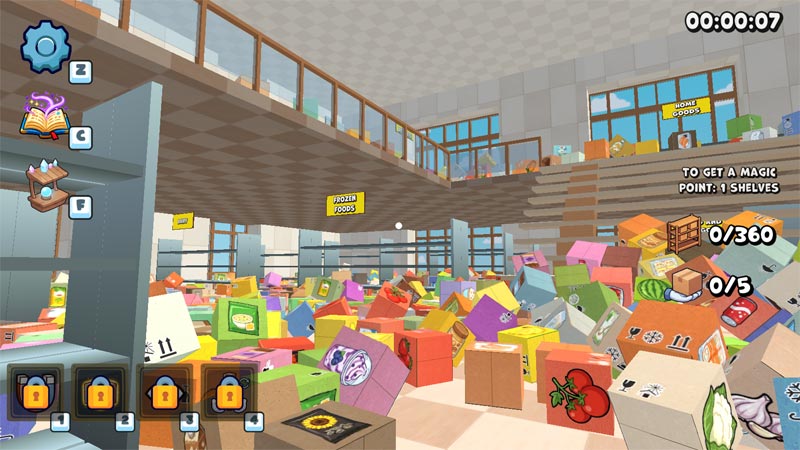 Clean the Supermarket: Organize Goods!