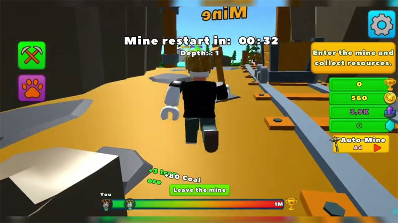 Dig and Descend: Obby Mine