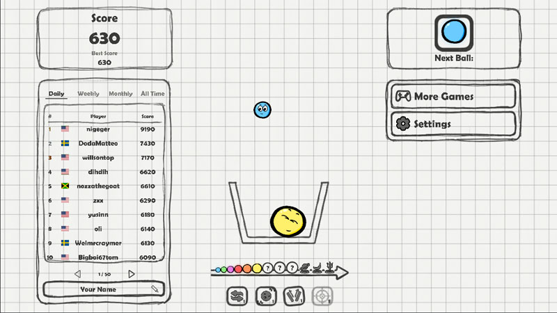 Merge Balls