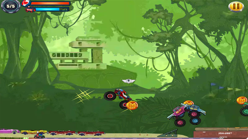 Monsters Wheels 2