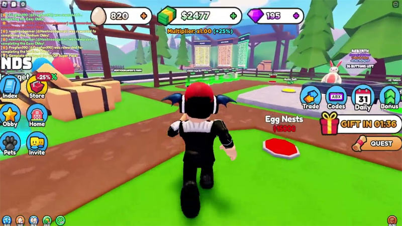 Obby: Egg Farm Tycoon