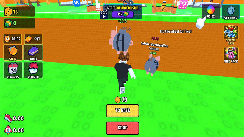 Parkour For Brainrots